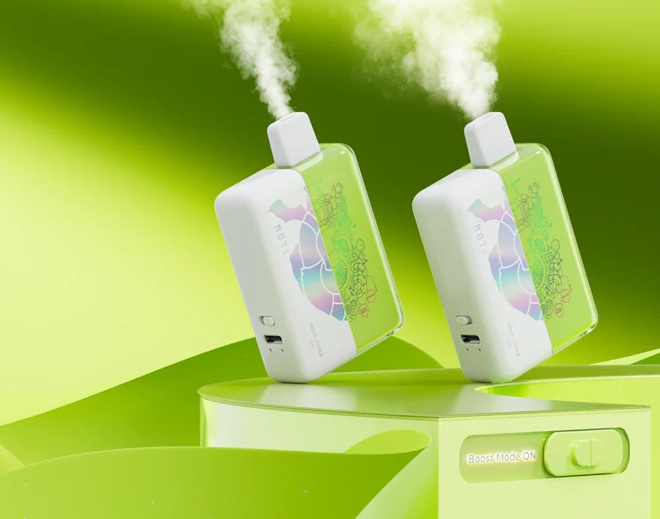 MOTI Duo 9000 Puffs Vape - Sour Apple Ice: Your Enduring Companion for the Irish Lifestyle in 2025