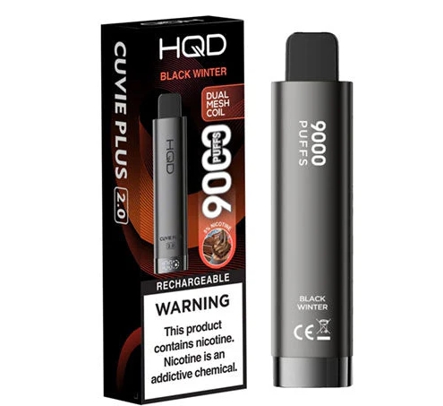 HQD Cuvie Plus 2.0 9000 Puffs Vape Black Winter: A Game-Changer in South Africa&rsquo;s 2025 Vaping Scene